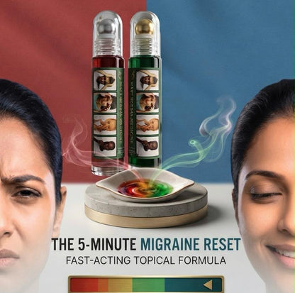 Prakriti Migraine Care Cooling Head Relief Roll-On (Pack of 2)